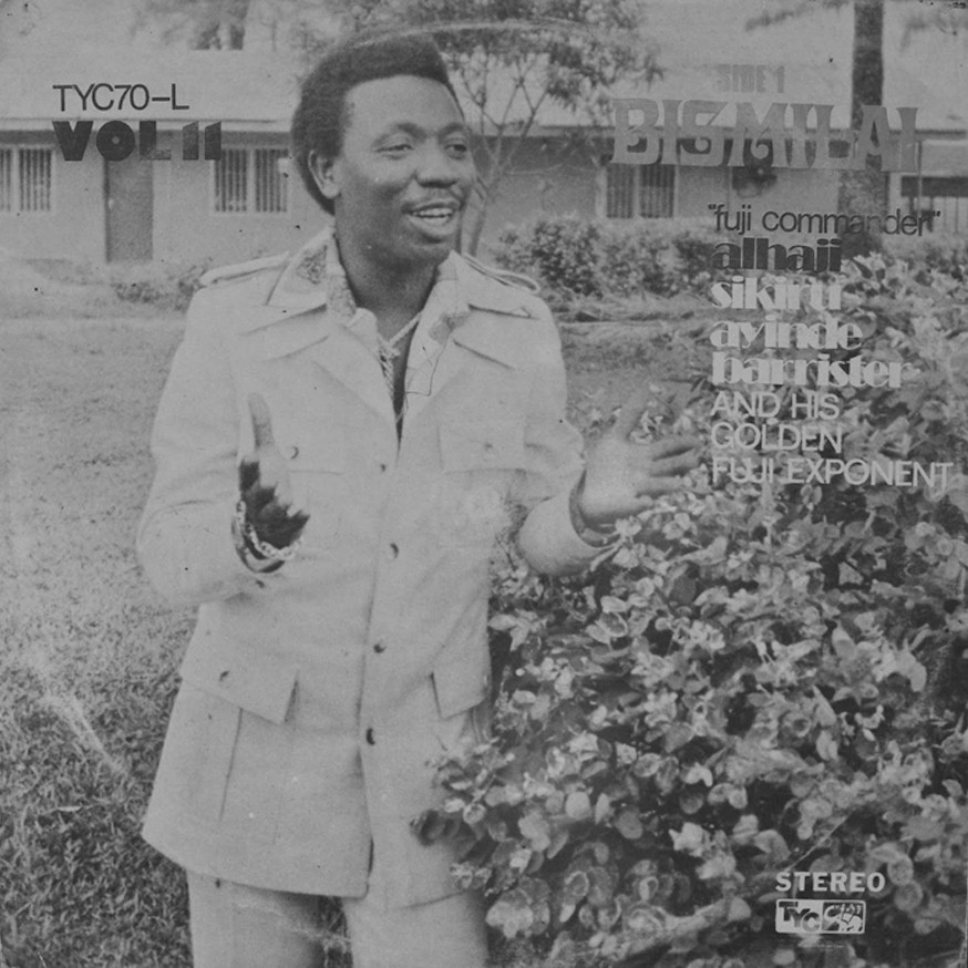 A selection from the 60 albums produced by Ayinde Barrister in his career spanning 1972-2008