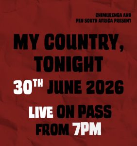 my country tonight poster